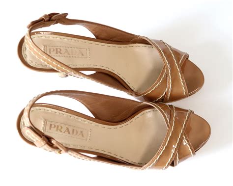 consignment prada cork sandals heels|Prada Sandals On Sale .